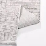 Capua Modern Gri Akrilik Makine Halısı - Görsel 5
