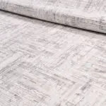 Capua Modern Gri Akrilik Makine Halısı - Görsel 3