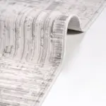 Capua Modern Gri Akrilik Makine Halısı - Görsel 4