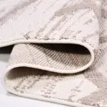 Pieve Modern Bej Soft Yumuşak Polyamid Makine Halısı - Görsel 4