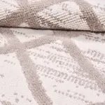 Pieve Modern Bej Soft Yumuşak Polyamid Makine Halısı - Görsel 5