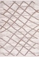 Pieve Modern Bej Soft Yumuşak Polyamid Makine Halısı