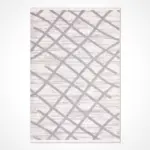 Saltara Modern Beyaz Soft Yumuşak Polyamid Makine Halısı - Görsel 2