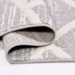 Meldola Modern Gri Soft Yumuşak Polyamid Makine Halısı - Görsel 3