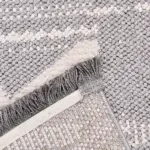 Meldola Modern Gri Soft Yumuşak Polyamid Makine Halısı - Görsel 5