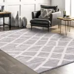 Meldola Modern Gri Soft Yumuşak Polyamid Makine Halısı - Görsel 6