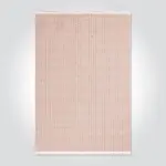 Jucar Modern Bej Polipropilen Atkılı Jüt Makine Halısı - Görsel 2