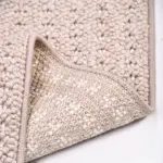 Jucar Modern Bej Polipropilen Atkılı Jüt Makine Halısı - Görsel 5