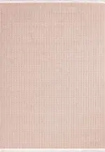 Jucar Modern Bej Polipropilen Atkılı Jüt Makine Halısı