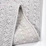 Canas Modern Gri Polipropilen Atkılı Jüt Makine Halısı - Görsel 5