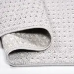 Canas Modern Gri Polipropilen Atkılı Jüt Makine Halısı - Görsel 3