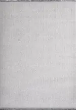 Canas Modern Gri Polipropilen Atkılı Jüt Makine Halısı