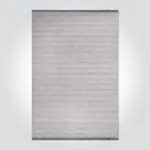 Abajo Modern Gri Polipropilen Atkılı Jüt Makine Halısı - Görsel 2