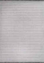 Abajo Modern Gri Polipropilen Atkılı Jüt Makine Halısı