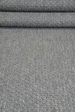 Alberi Modern Gri Polyester Makine Halısı - Görsel 5