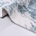 Sozza Modern Gri Bambu ve Akrilik Makine Halısı - Görsel 5