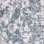 Sozza Modern Gri Bambu ve Akrilik Makine Halısı