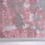 Maida Modern Pembe Gri Bambu ve Akrilik Makine Halısı - Görsel 3