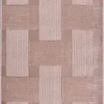 Potito Modern Bej Dtex Soft Kaydırmaz Tabanlı Makine Halısı