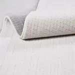 Arpaise Modern Beyaz Dtex Soft Kaydırmaz Tabanlı Makine Halısı - Görsel 4