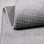 Deliceto Modern Gri Dtex Soft Kaydırmaz Tabanlı Makine Halısı - Görsel 4