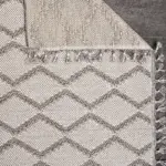 Manfort Geometrik Bej Polyester Kaydırmaz Tabanlı Makine Halısı - Görsel 4