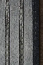 Bandol Modern Gri Yıkanabilir Polyester Makine Halısı - Görsel 3