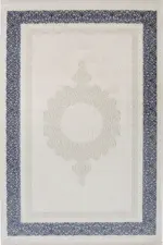 Dawley Çerçeveli Krem Akrilik Makine Halısı