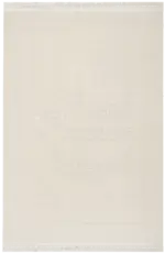 Bagnile Çerçeveli Krem Akrilik Makine Halısı