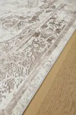 Naveyal Klasik Göbekli Kahve Akrilik Makine Halısı - Görsel 3