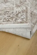 Naveyal Klasik Göbekli Kahve Akrilik Makine Halısı - Görsel 4