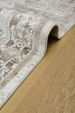 Naveyal Klasik Göbekli Kahve Akrilik Makine Halısı - Görsel 5