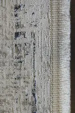 Leers Çerçeveli Bej Göbekli Akrilik Makine Halısı - Görsel 2