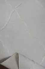 Stonor Modern Beyaz Polyester Makine Halısı - Görsel 4