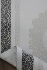 Madeley Çerçeveli Krem Akrilik Makine Halısı - Görsel 4