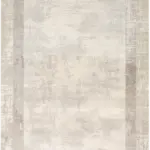 Aneto Çerçeveli Krem Akrilik Makine Halısı