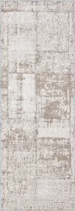 Sagrada Modern Krem Polyester ve Pamuklu Yıkanabilir Kaydırmaz Taban Dijital Baskı Halı - Görsel 3