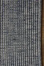 Nitry Modern Mavi Polyester Makine Halısı - Görsel 3