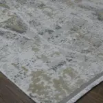 Hublet Modern Bej Polyester Makine Halısı