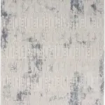 Volvera Modern Krem Polyester Makine Halısı