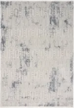 Volvera Modern Krem Polyester Makine Halısı