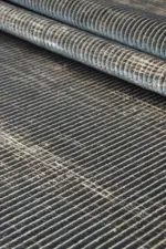 Taranto Modern Mavi Akrilik Makine Halısı - Görsel 7