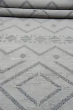 Gigaro Modern Kahverengi Yıkanabilir Polyester Makine Halısı - Görsel 5