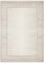 Veuil Çerçeveli Bej Akrilik Makine Halısı