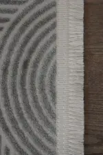 Verona Modern Antrasit Bohem Modeli Akrilik Makine Halısı - Görsel 3