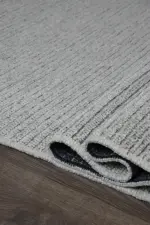 Molini Modern Krem Polyester Makine Halısı - Görsel 6