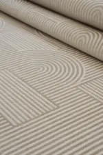 Gorbio Modern Vizon Bohem Modeli Akrilik Makine Halısı - Görsel 6