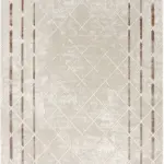 Commentry Çerçeveli Krem Akrilik Makine Halısı