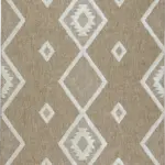 Nores Çerçeveli Vizon Polyester Makine Halısı