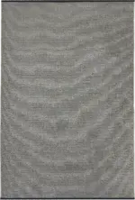 Nasino Modern Gri Polyester Makine Halısı